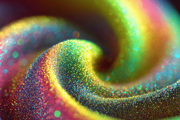 Download Rainbow Glitter Swirl Dynamic Background - Premium Resources